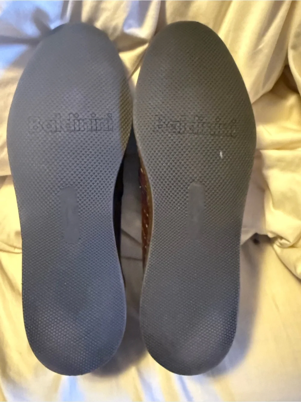 BALDININI Italy Men’s 43 Brown Croc Embossed Leather Luxury Slip On Sneakers